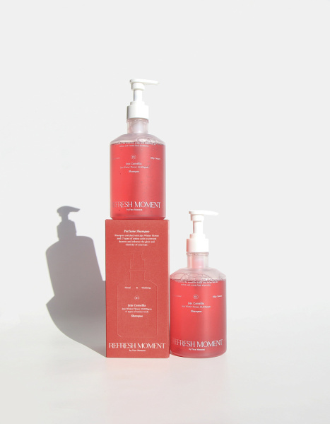 [FREEMOMENT] Парфюмированный шампунь Refresh Moment Perfume Shampoo 01 Jeju Camellia, 500 мл