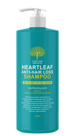 [Char Char] Шампунь для волос против выпадения Argan Oil Heartleaf Anti-Hair Loss Shampoo,1500 мл
