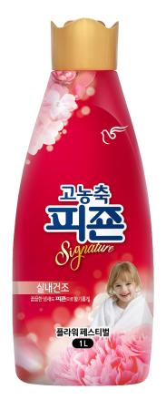 [PIGEON КОРЕЯ] Кондиционер для белья "Rich Perfume SIGNATURE" (парфюмированный супер-концентрат, аромат «Фестиваль цветов»), 1 л