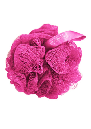[BEAUTY RELIGION] Мочалка-облако для тела ФУКСИЯ Washcloud fuchsia, 1 шт